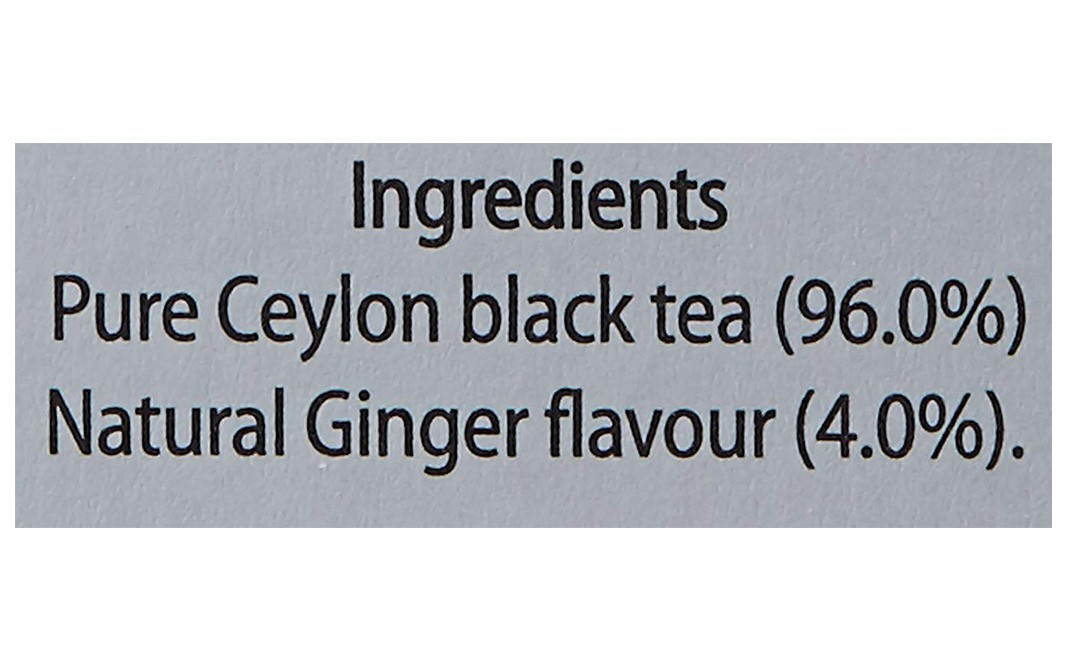 Dilmah Ginger Flavoured Ceylon Black Tea   Box  25 pcs